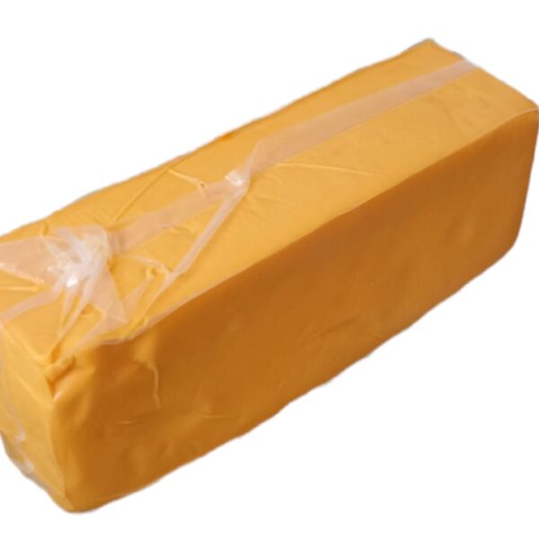Queso Cheddar bloque (2,5 kg.)